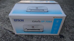 エプソン　インクジェットプリンター　EP-708A　EPSON　カラリオ　ジャンク