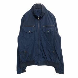 TOMMY HILFIGER ナイロンジャケット XLサイズ トミーヒルフィガー ネイビー 古着卸 アメリカ仕入 t2207-3077