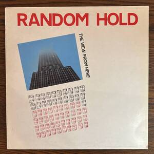 【LP】Random Hold - The View From Here [POLS1015] UKオリジナル Polydor New Wave アート・ロック Cold Wave Peter Hammill