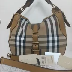 ✨希少モデル✨BURBERRY ノバチェックショルダーバック スリーway