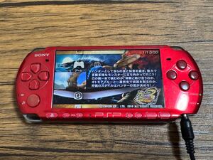 SONY PSP-3000 レッド 204