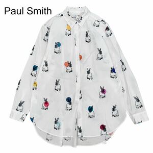 【Paul Smith】うさぎ柄　ラッキーラビット　シャツ