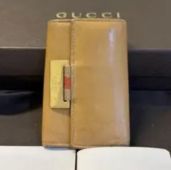 良品‼️ グッチ　GUCCI 6連　キーケース　シェリーライン