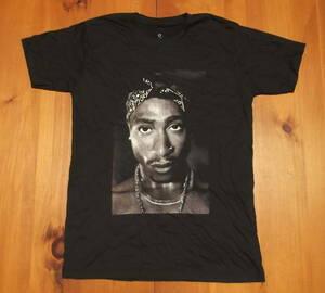 新品 【2PAC】トゥーパック 2 Pac プリント Tシャツ M // ラップ ヒップホップ Hip Hop Rap