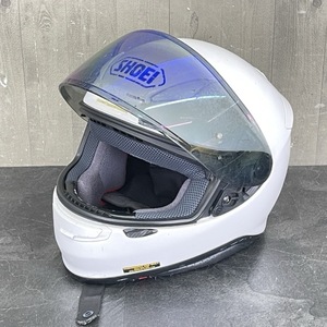 フルフェイスヘルメット【中古】SHOEI Z-7 ホワイト Lサイズ 59cm ショーエイ オートバイ バイク用/59911