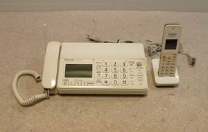 送料込み Panasonic FAX電話機 おたっくす KX-PD215-W 子機1台