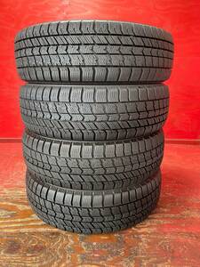 155/65/R13 73Q GOODYEAR ICENAVI 8 製造年2021, 4本 80% バリ山 美品 *128