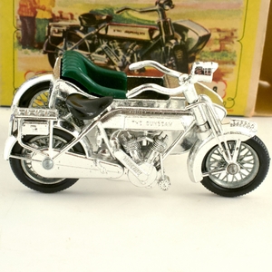 イギリス マッチボックス（matchbox） サイドカー Models of Yesteryear Y-8 1914 SUNBEAM MOTOR CYCLE 1/34