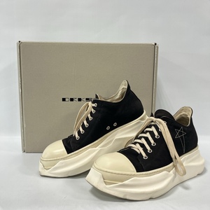 DRKSHDW Rick Owens/ダークシャドウ/リックオウエンス/ABSTRACT LOW SNEAK/アブストラクト ロー/ボリュームソールスニーカー/サイズ43