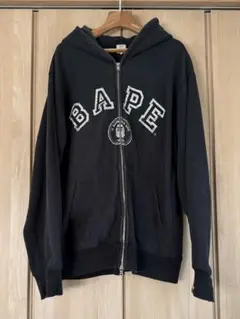 【L】90年代 A Bathing Ape  ベイシングエイプ ジップパーカー