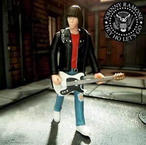 ★ジョニー ラモーン Re Action フィギュア Johnny Ramone Super7 正規品 パンク TOY ラモーンズ RAMONES punk cbgb