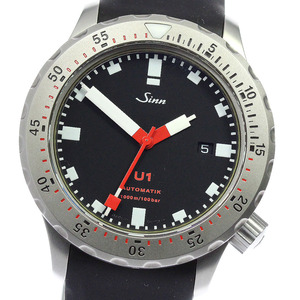 ジン Sinn 1010 U1 デイト 自動巻き メンズ 良品 _812269【ev15】