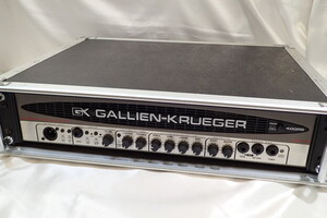 12271[M]通電確認済◆GALLIEN-KRUEGER ギャリエンクルーガー◆400RB/ベースアンプ/MARK-Ⅳ/ハードケース付き♪