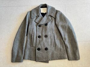 FIDELITY フィデリティーPコート（PEA COAT） 色はグレー ミリタリー Sサイズ MADE IN USA ピーコート Pコート USA製