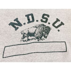 超希少&Lサイズ!VTG 1960’s CHAMPION N.D.S.U SWEAT SHIRTビンテージチャンピオンバッファロー三段プリントスウェット プロダクツタグ 