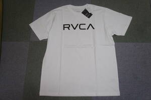 送込み 新品 RVCA ルーカ 希少 完売 ビッグルーカ 半袖Tシャツ 白黒 スケボー サーフ XL　