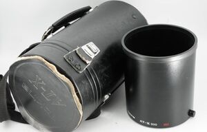 Tokina　AT-X 　AF 　300mm 1:2.8 　用　レンズフード　　＋　ケース　　トキナー　nikon ニコン 用で確認 ...