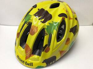 モンベル 自転車 キッズ ヘルメット 子ども用 イエロー系 mont bell SS-257561