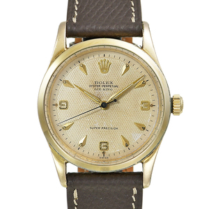 1957年頃 ROLEX エアキング ハニカムダイヤル Ref.5506 アンティーク品 メンズ 腕時計