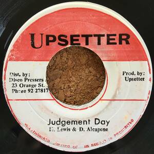 H. Lewis & D. Alcapone / Judgement Day　[Upsetter]