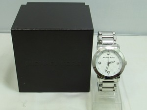 期間限定セール マイケルコース MICHAEL KORS 電池式 クォーツウォッチ 腕時計 アナログ ホワイト シルバー色 ＭＫ－３１５７