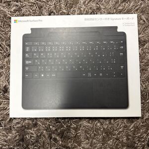 Microsoft Surface Pro Signature 指紋認証センサー付き キーボード 8XJ-00019 