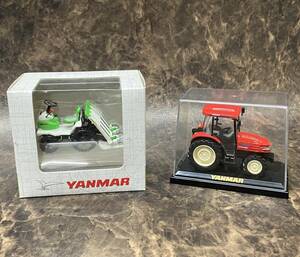 非売品 未開封品 YANMAR ヤンマー PeS-1 軽量コンパクト トラクター ミニカー ２点 農作業ミニカー ノベルティ おもちゃ