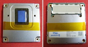 [秘蔵CPU放出416]intel pentiumII 266MHz SL32M Mini-Cartridge