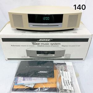 12SA006 Bose Wave Music System AWRCCC リモコン 電源コード付き CD FM AM レシーバー アンプ オーディオ中古 現状品 動作未確認