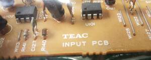 ■TASCAM-PARTS　TASCAM　M200シリーズ用　入力プリント基板　INPUT　PCB　中古？　M-216　M-224　等に