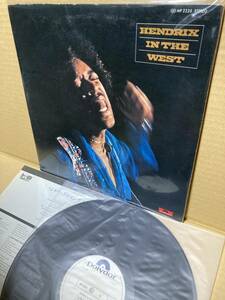 PROMO MP-2235！稀LP！ジミ ヘンドリックス イン ザ ウエスト 見本盤 JIMI HENDRIX IN THE WEST VOODOO CHILE LITTLE WING SAMPLE JAPAN