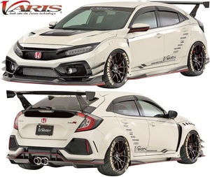 【M’s】HONDA FK8 CIVIC (2017y-) VARIS ワイドボディ エアロキット 6P バリス FRP+CARBON カーボン フルキット フルエアロ VAHO-030