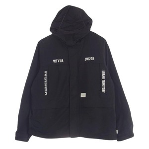 WTAPS ダブルタップス 21SS 211BRDT-JKM02 SHERPA シェルパジャケット ナイロンタフタ ロゴ刺繍 マウンテンパーカー ジャケット【中古】