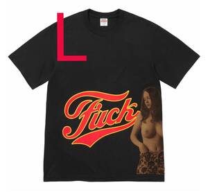 即発送 24FW Supreme Hystric Glamour Fuck Tee Black L シュプリーム ヒステリック グラマー ファック ティー ブラック 黒 Tシャツ メンズ