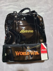 未使用　MIZUNO　ミズノ　WorldWin　野球用　エナメルバッグ　シューズ入れ付き