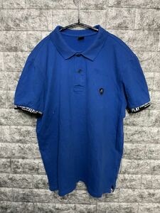 REPLAY リプレイ ポロシャツ SHIRT 半袖シャツ 半袖カットソー ブルー フレッドペリー ラコステ POLO LACOSTELサイズ
