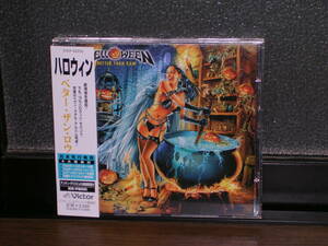 初回プレス限定国内盤帯付CD HELLOWEEN (ハロウィン)／ベター・ザン・ロウ