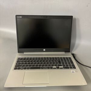 JXJK5629 HP ProBook 450 G7/Core i5-10th/メモリ8GB/通電しますが起動しません、外観破損