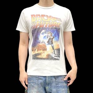 中古 Junk Food ジャンクフード バックトゥザフューチャー メインビジュアル マーティ マイケルJフォックス ビンテージウォッシュ Tシャツ