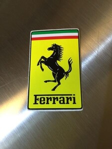 フェラーリ Ferrari オフィシャル ステッカー / 正規品 長方形 S アメリカン雑貨