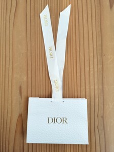 ★送料無料★未使用 DIOR ショッピングバッグ 袋 ショッパー　紙袋 ショップ袋 ラッピング サイズS クリスチャンディオール Dior