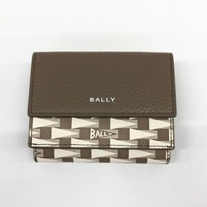 BALLY バリー 三つ折り 財布 MLW04NTP047GYWJ【CLAY9039】