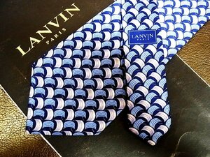 ★良品★3R05813【LANVIN】ランバン「デザイン 柄」ネクタイ