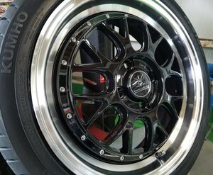 ハイゼットバン デッキバン エヴリィ キャリー BD00 16インチ クムホ HS51 タイヤホイールセット 165/40R16 165/45R16 165/50R16