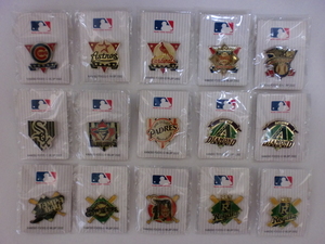 MLB メジャーリーグ ピンバッジ PINS ピンズ 15個 まとめセット　カージナルス / アストロズ / ブルージェイズ / パドレス など