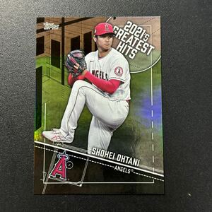 299枚限定 大谷翔平 2022 Topps BLACK パラレル 2021 Greatest Hits インサート Shohei Ohtani MLBカード 