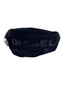 DIESEL◆ウエストバッグ/ナイロン/BLK/X06090/F-SUSE BELT/タグ付き