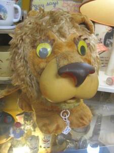 【MATTEL★マテル】Larry Lion★ラリーライオン◆Amimal Yacker★トーキング 人形◆ヴィンテージ ラバーフェイスドール、レトロ、Works!!