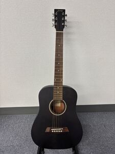 2412201951301 ★1円〜！S.Yairi ヤイリ YM-02 BLK ミニアコースティックギター アコギ guitar 楽器 弦楽器 ソフトケース付 美品 現状品