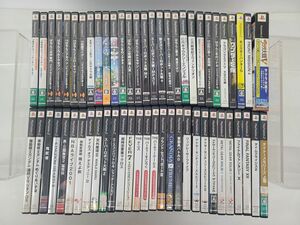 ゲームソフトまとめ売り/処分品/プレイステーション2 PS2 計58点/パチパラ,サクラ大戦,鬼武者 他/酒々井店出荷・同梱不可【M119】